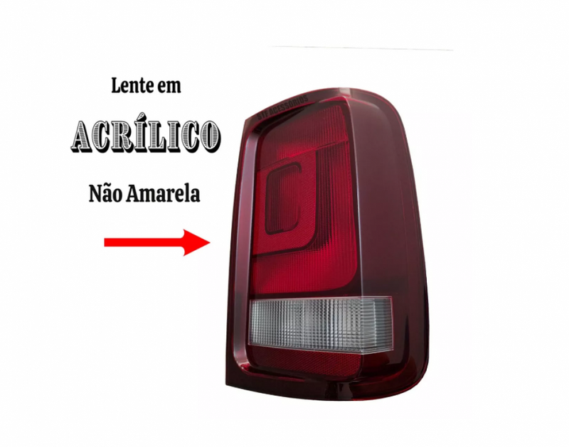 Lanterna Amarok 2014 LD Fume