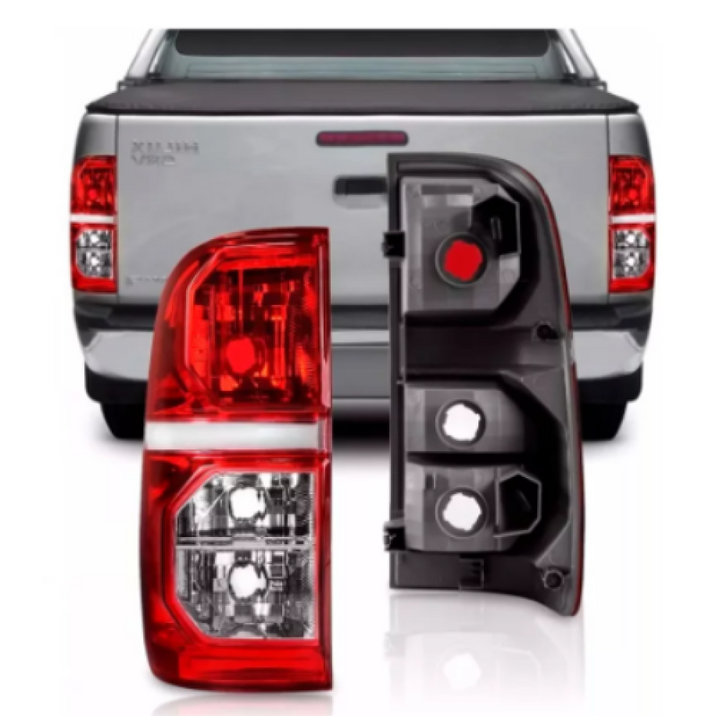 Lanterna Traseira Hilux 12/15 com soquete lado Esquerdo