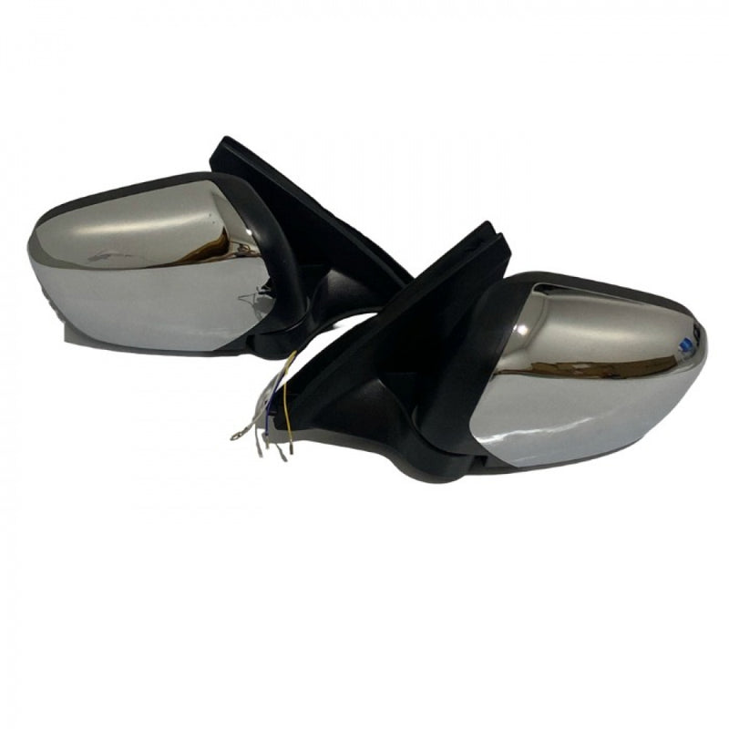 Par de Retrovisor L-200 Triton Cromado eletrônico 2007/16