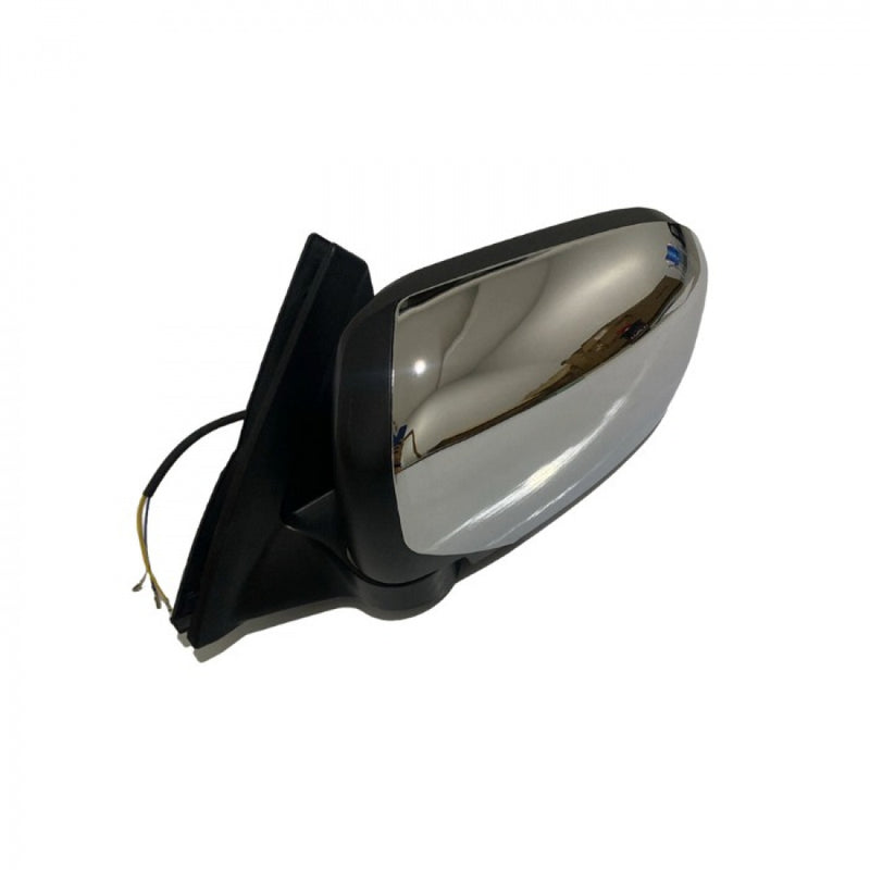 Retrovisor L-200 Triton Cromado Eletrônico lado direito 2007/16