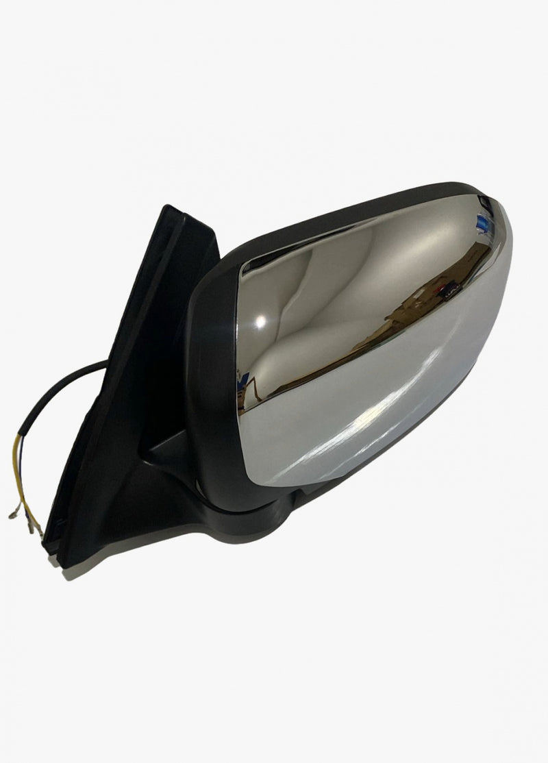 Retrovisor L-200 Triton Cromado eletrônico lado esquerdo 2007/16