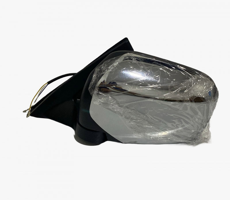Retrovisor L-200 Triton Cromado eletrônico lado esquerdo 2007/16